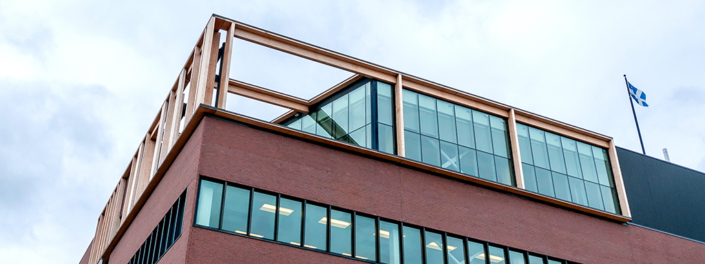 NEW QUEBEC REVENUE AGENCY OFFICE BUILDING IN SAGUENAY – $11.3M Enhanced commissioning • LEED Certified