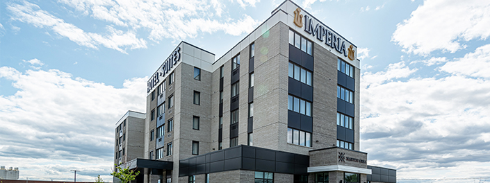 NOUVEL HÔTEL IMPÉRIA À BOUCHERVILLE Plans et devis pour le nouvel hôtel de 80 chambres