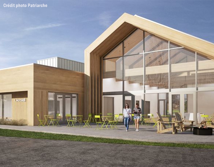 PAVILLON D’ACCUEIL DU PARC DE LA POINTE-AUX-LIÈVRES – 3,2 M$ Conception électromécanique, simulation énergétique et surveillance de chantier pour le pavillon construit au cœur d'un nouvel écoquartier